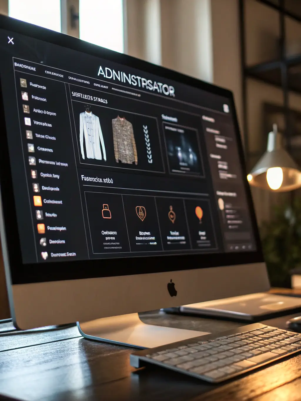 A sleek, modern digital interface showing a dashboard with product upload options, inventory management, and user-friendly navigation for the Seller Portal Access.